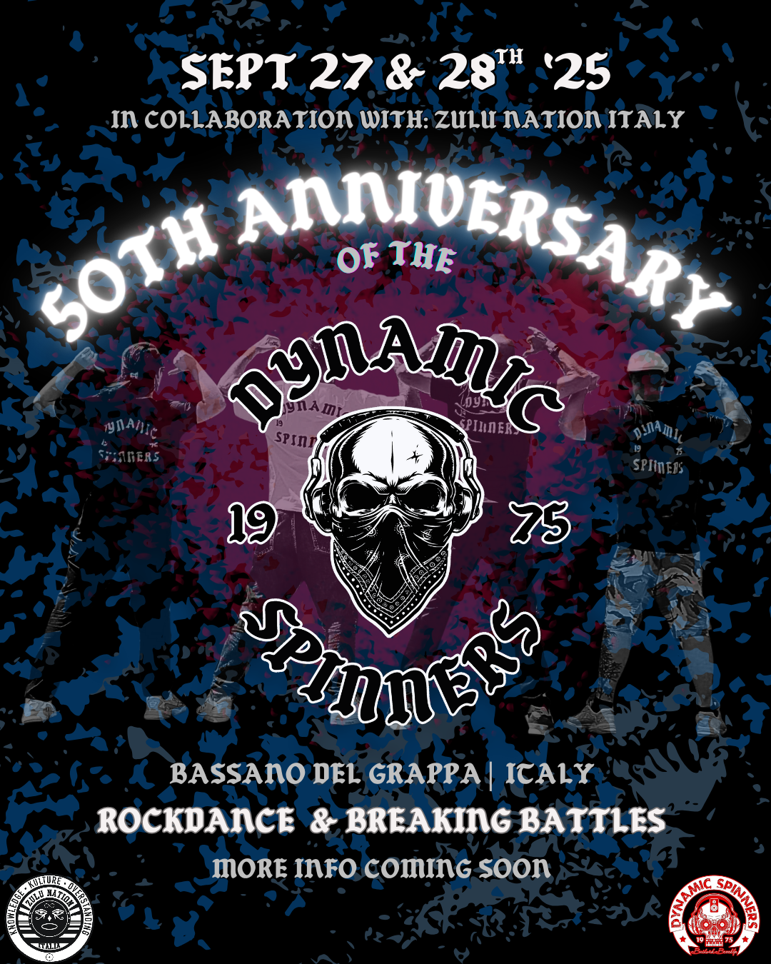26-27-28 settembre, "50th Dynamic Spinners Anniversary", Bassano del Grappa (VI).